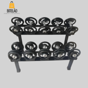 Kit Dumbells Montado Pintado